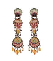 Earrings Ayala Bar Woman Sunflower Surprise in Metal Alloy Cristallo R2422